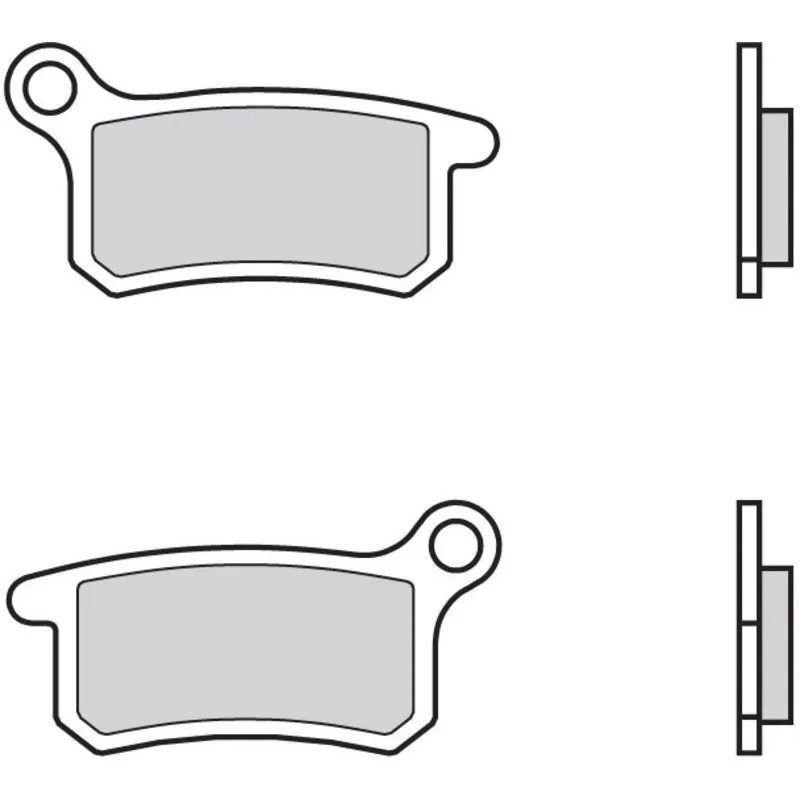 Plaquettes de frein BREMBO Off-Road 07GR69SD métal fritté Ktm SX65/85/105